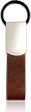 Dery Porta-chaves em metal mate e PU 140070