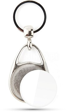 Porta-chaves MS-30D formato gota com 2 faces 140693