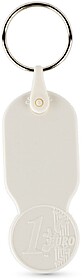 14070600U Key01 : Branco U Porta-chaves com ficha € 1,00 p...