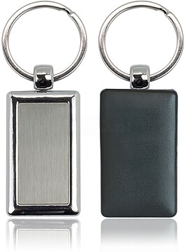 Reckey Porta-chaves retangular de plástico e metal 140741