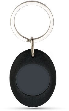 Porta-chaves CR-Z oval com ficha € 1,00 para carrinho 140745