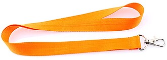 14076432U Polyard : Laranja U Lanyard em poliéster e mosque...
