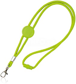 14081843U Saffy : Verde Claro U Lanyard tubular em poliéste...