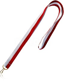 14081905U Medly : Branco e Vermelho U Fita bicolor para meda...