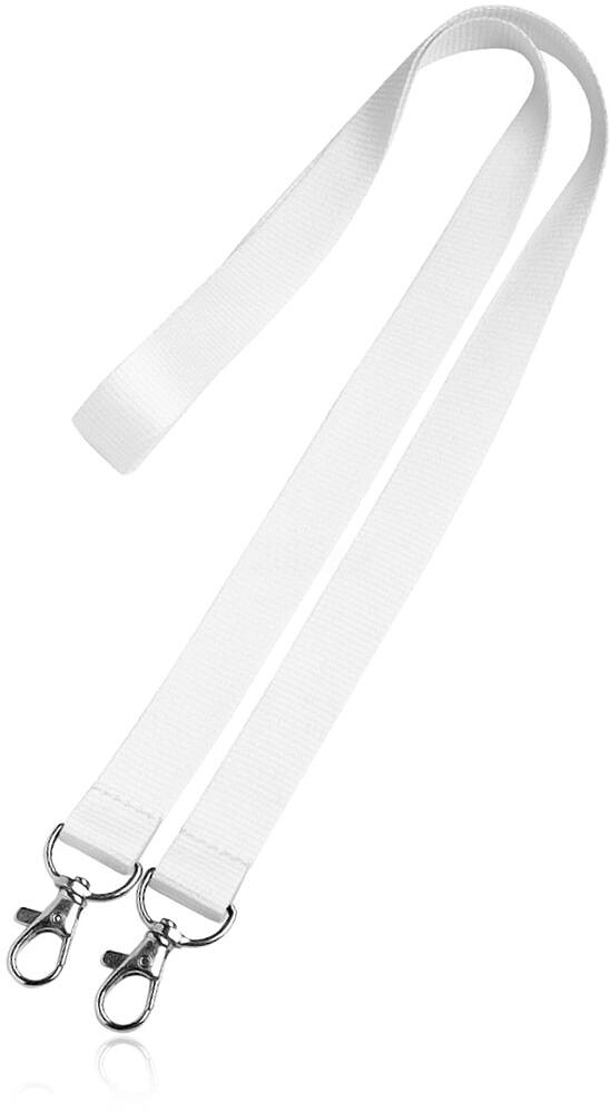 Lanyard em poliéster com dois mosquetões 140841