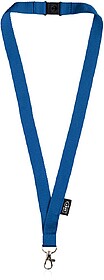 14086265U Lanyeco : Azul Marinho U Lanyard em RPET