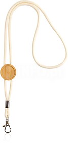 14086580U West : Crú U Lanyard com ajustável em bamboo