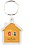Porta-chaves CR-Y formato casa com 2 faces 140599 - imagem 2
