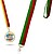 Medly Fita bicolor para medalhas em terylene 140819 - imagem 2