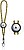 Byner Porta-chaves tubular com ajuste e mosquetão 140813 - imagem 3