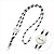 Lapely Lanyard tubular em terylene com ajuste e mosquetão 140820 - imagem 3