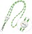 Lapely Lanyard tubular em terylene com ajuste e mosquetão 140820 - imagem 3