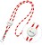 Lapely Lanyard tubular em terylene com ajuste e mosquetão 140820 - imagem 3