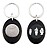Porta-chaves CR-Z oval com ficha € 1,00 para carrinho 140745 - imagem 6