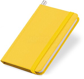25055022U Pencilnote : Amarelo U Bloco de notas A7, com capa...