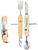 Cutleroo Conjunto de talheres em bambu 200221 - imagem 4