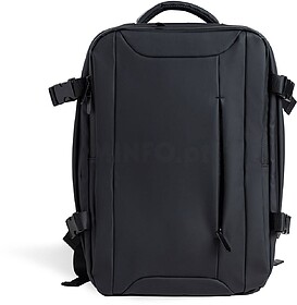 Under The Seat - Preto U Mochila ajustável em soft PU