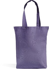 ReTote - Roxo U Saco algodão reciclado, fole na base, 140g/...
