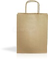 Saco papel kraft 90g/m2 18X24X8cm 312003 Kraft03