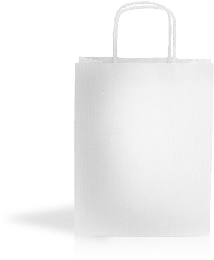 Saco papel kraft 90g/m2 18X24X8cm 312003B WKraft02