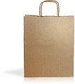 Saco papel kraft 90g/m2 22X27X10cm 312006 Kraft04