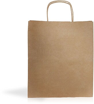 Kraft07 Saco papel kraft 115g/m2 27X31X16cm 312012