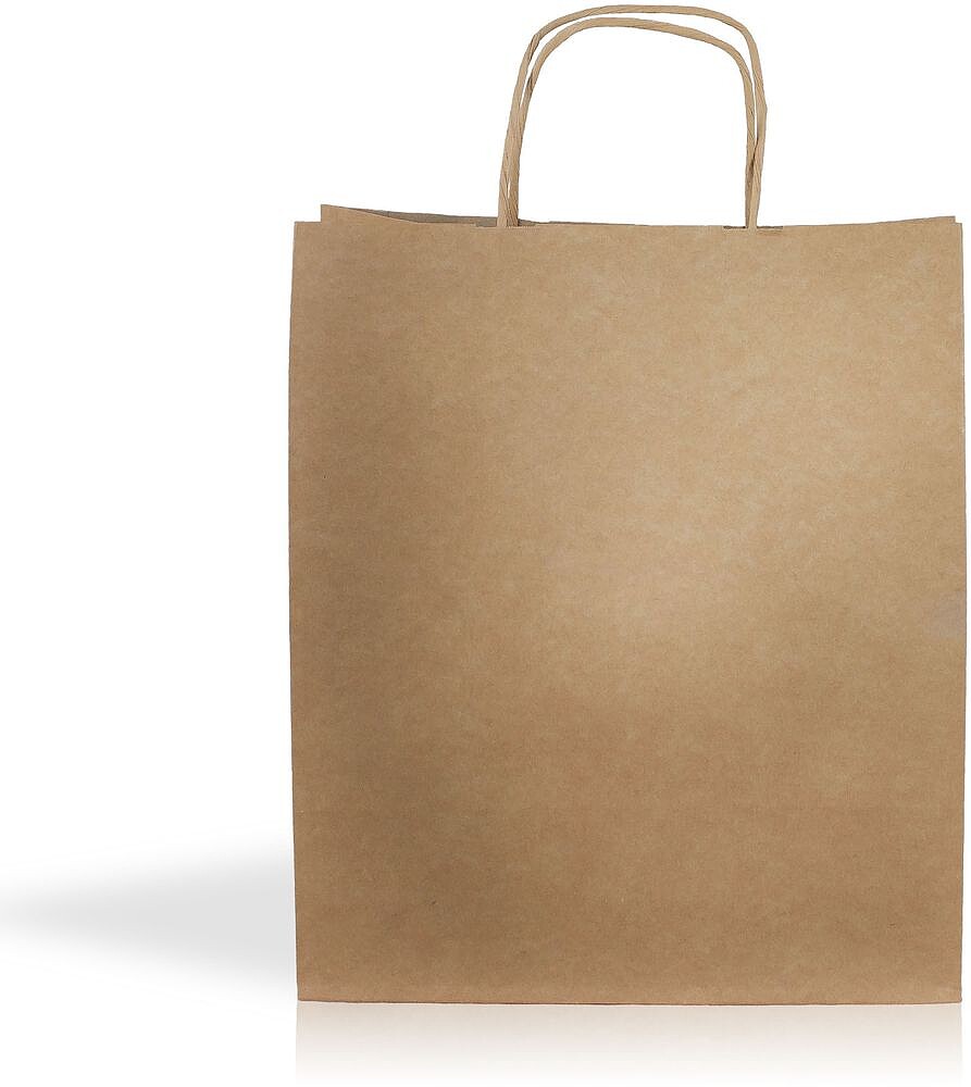 Saco papel kraft 90g/m2 28X32X10cm 312014 Kraft08