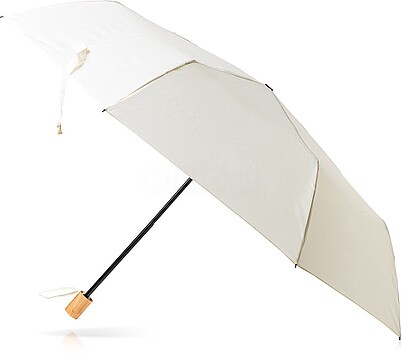Smalla Guarda-chuva retrátil em pongee 190T,com alça e bolsa a combinar 350389