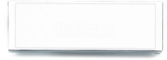 37050390U ID-PLATE B : Prateado U Crachá de identificação...
