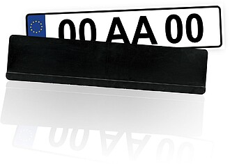 37071111U RPLATE : Preto U Suporte em plástico reciclado pa...