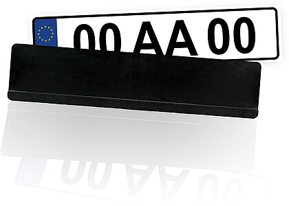 RPLATE Suporte em plástico reciclado para chapa de matrícula 370711
