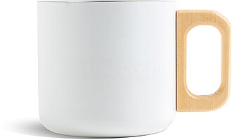 37072000U Neosteel : Branco U Caneca em aço inoxidável 350...