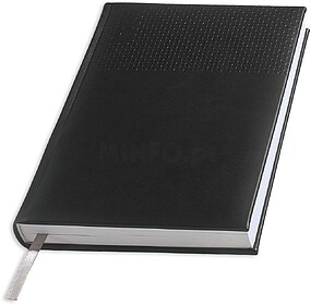 47026611U Edessa : Preto U Agenda diária A5 - Edessa