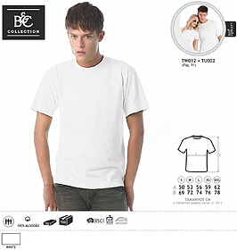 T-SHIRT B&C EXACT 150 M. COMPRIDA CORES : pag.30/16