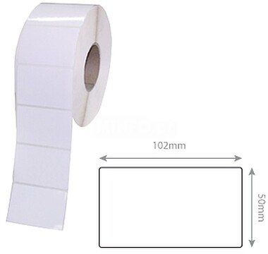 Rolo Etiquetas Termicas 50x25 2000 uni