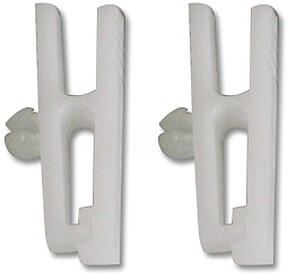 Mola Plastico p/Porta Nomes Cor Branco Pack 100un