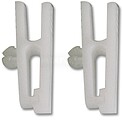 Mola Plastico p/Porta Nomes Cor Branco Pack 100un