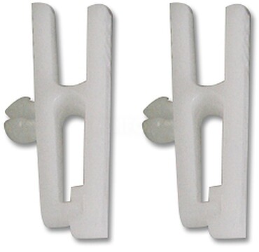 Mola Plastico p/Porta Nomes Cor Branco Pack 100un
