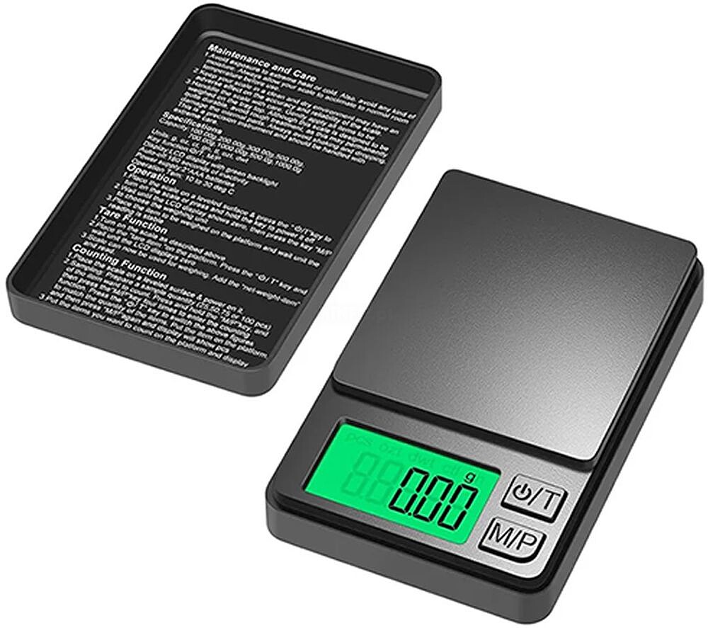 Mini Balança Digital de Precisão 500g/ 0.01g 5081013