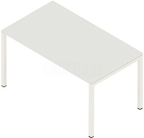 Secretária Metal Minima 1000x600x750 Branco Secretária Met...