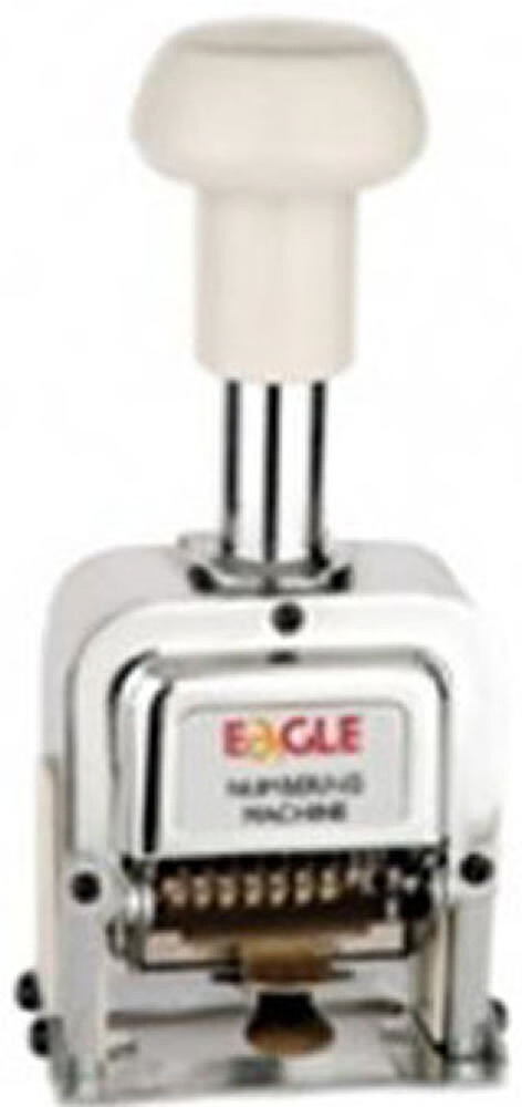 Numerador Metalico Eagle 6 Rodas 571EATY102-6