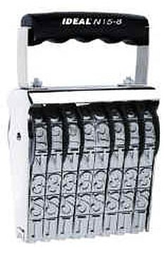 Numerador Ideal 8 Rodas, 15mm