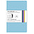 Volant Pautado Moleskine Azul Claro Pack 2 unidades, 96 Folhas, Ultimas 16 Folhas Destacaveis, 13x21cm ALT-MOL62931472 - imagem 1