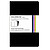 Volant de Enderecos Moleskine Preto, 96 Folhas com Rotulos Alfabeticos, 13x21cm ALT-MOL62931595 - imagem 1