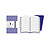 Volant de Bolso Pautado Moleskine Lilas Pack 2 unidades, 76 Folhas, Ultimas 16 Folhas Destacaveis, 9x14cm ALT-MOL62933346 - imagem 1