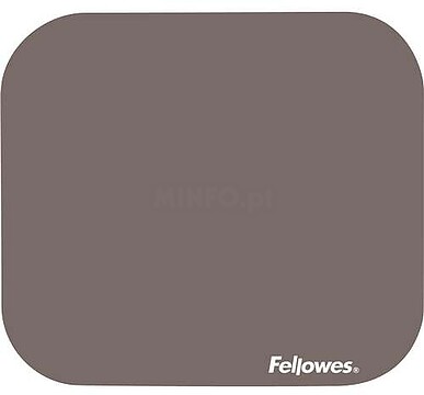 Fellowes Tapetes Premium - Base de Borracha Antiderrapante - Superfície de Poliéster - 23,2x19,9cm - Cor Cinzento 58023
