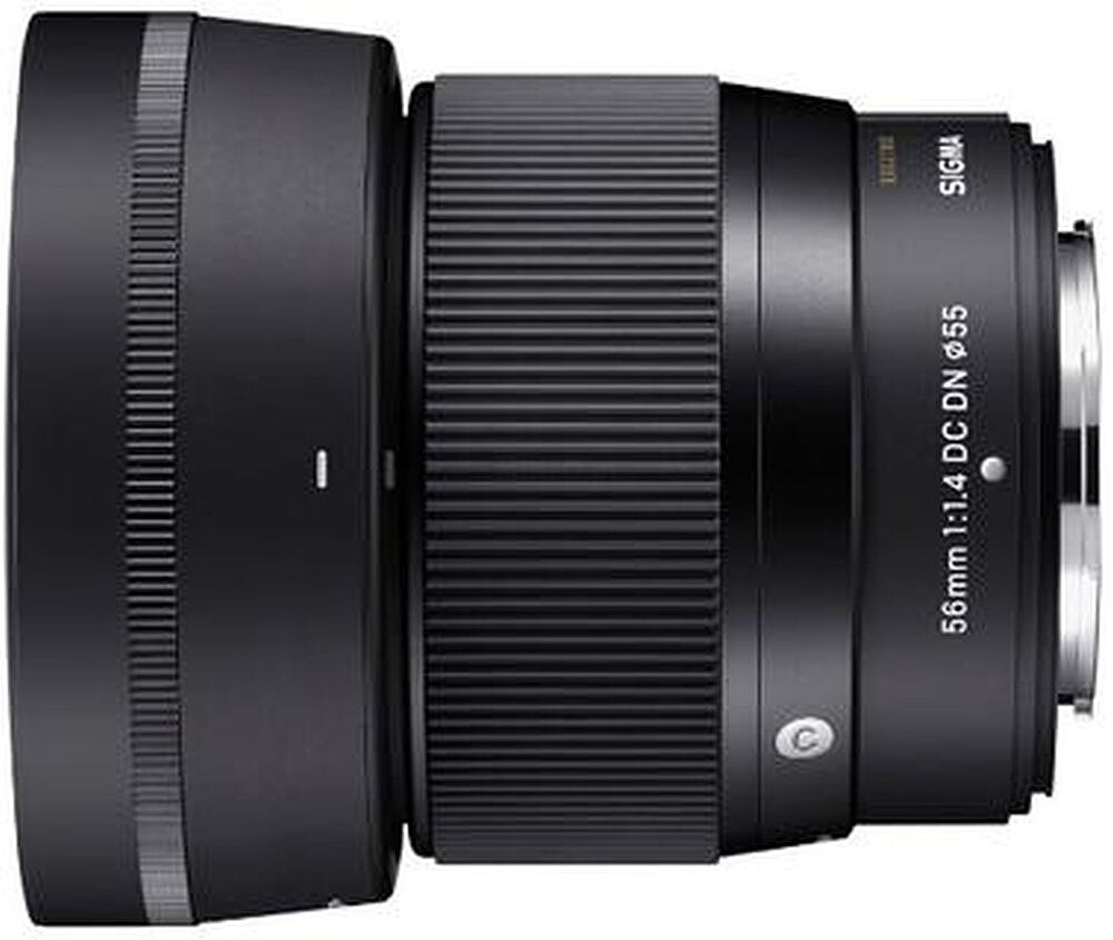 SIGMA 56MM F1.4 (C) DC DN P/ L MOUNT 56mm F1.4 DC DN ¦ Contemporary é pequena e leve com foco automático suave e silencioso. SI351969