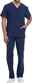 DKE645 Túnica decote V de homem tam: M cor: Navy : Dickies ...