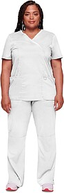 CHWWE610 Túnica de senhora tam: XL cor: White : Cherokee Co...
