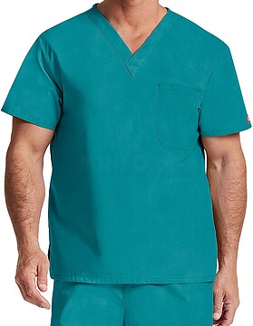 Túnica decote V unissexo DKE83706